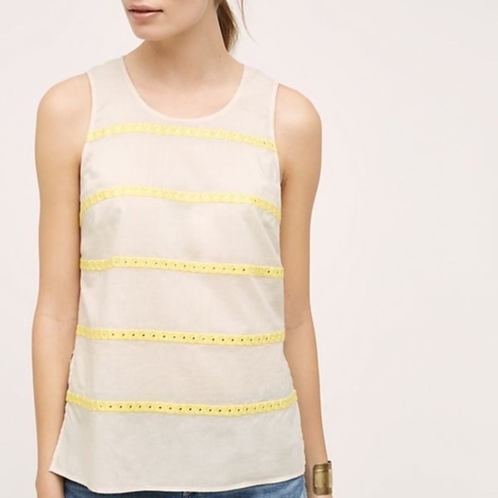 Anthropologie  Les Cocotiers  Sunstripe  Tank - Picture 2 of 2